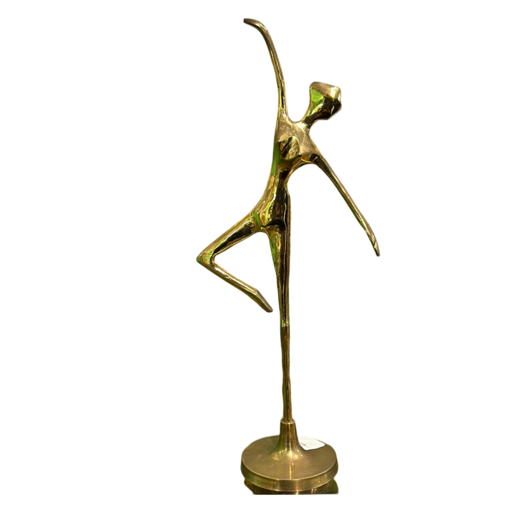 Brass Dancer figurine