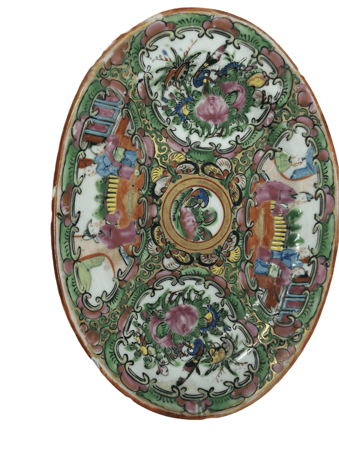 Rose Medallion 6" Oval Platter