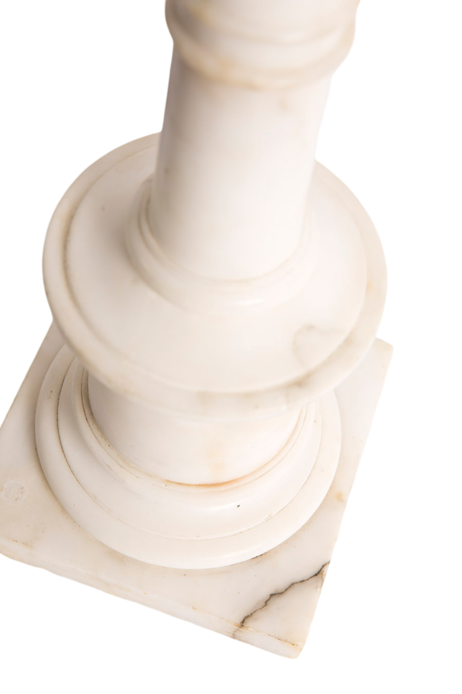 Pair of Alabaster Lamps