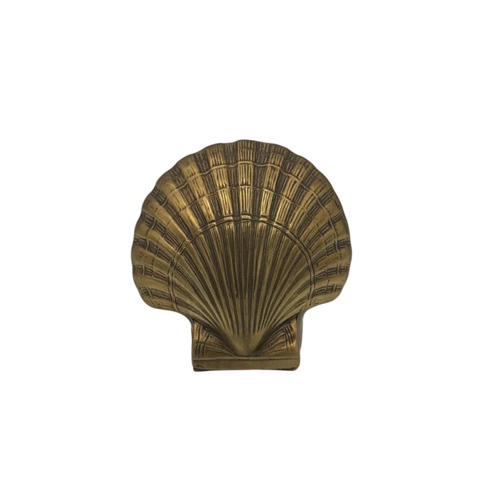 Brass Shell Bookend