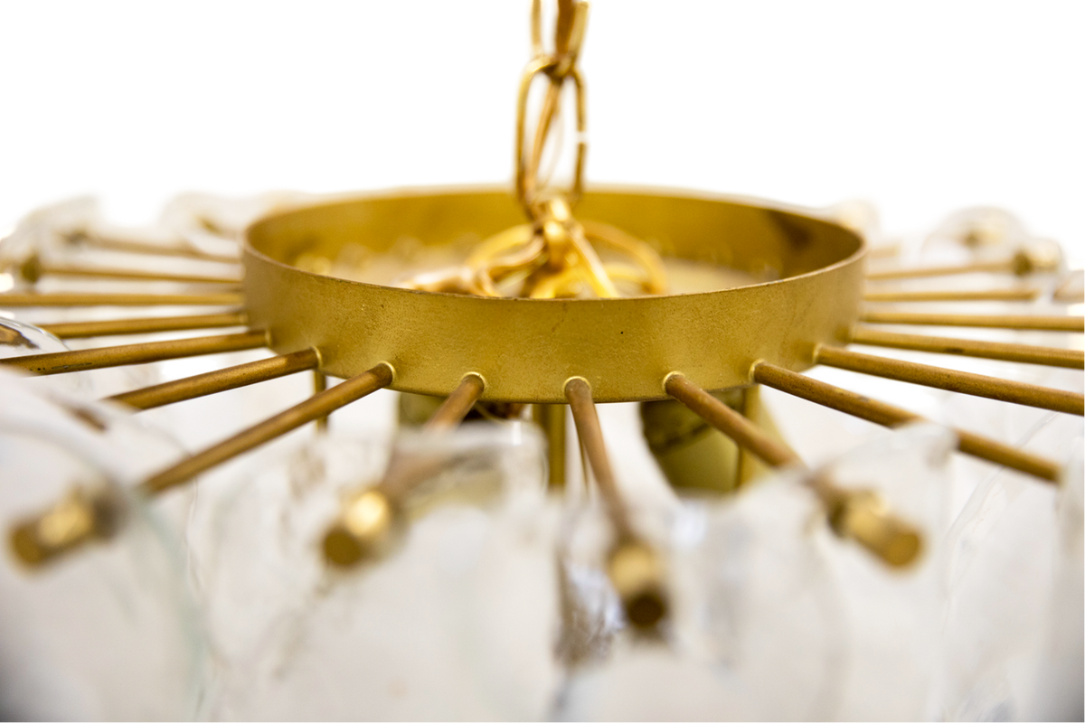 1960s Mid-Century Mazzega Murano Chandelier