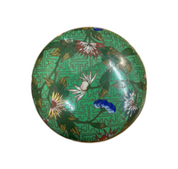 Green Cloisonné Box