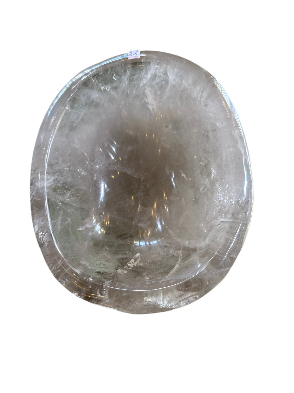 Smoky quartz bowl