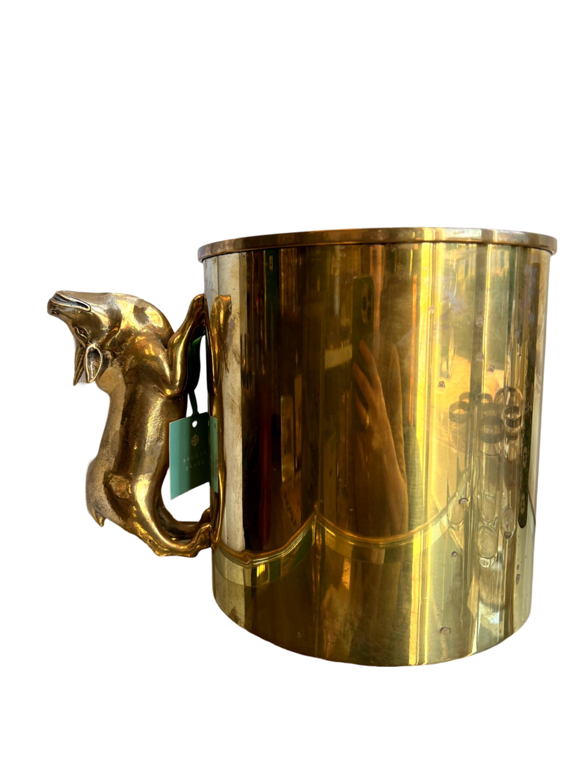 Brass Animal Ice bucket