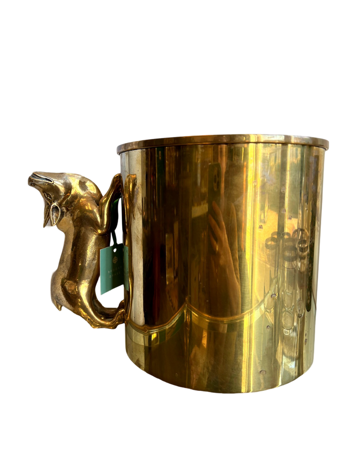 Brass Animal Ice bucket