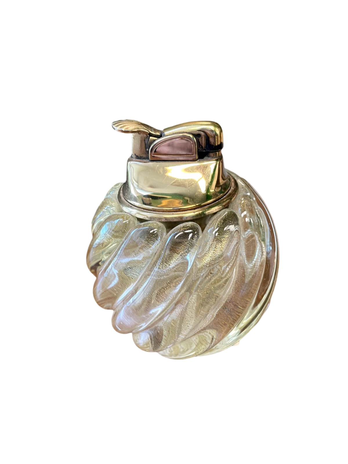 Murano Gold Bavorier & Toso Table Lighter