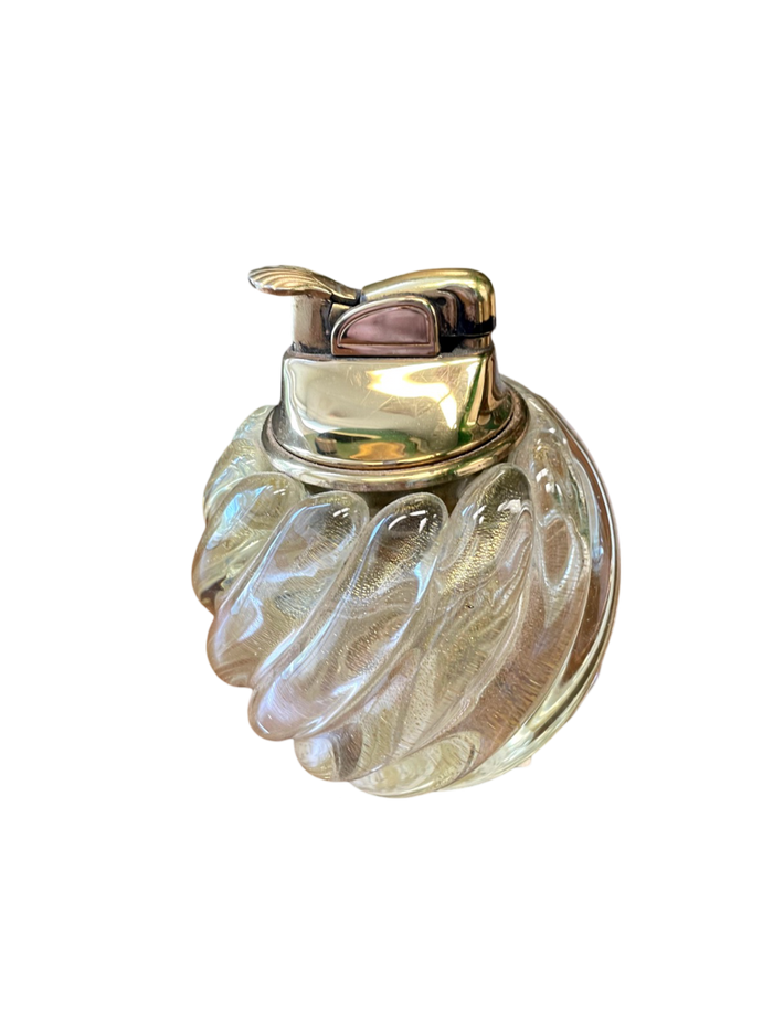 Murano Gold Bavorier & Toso Table Lighter