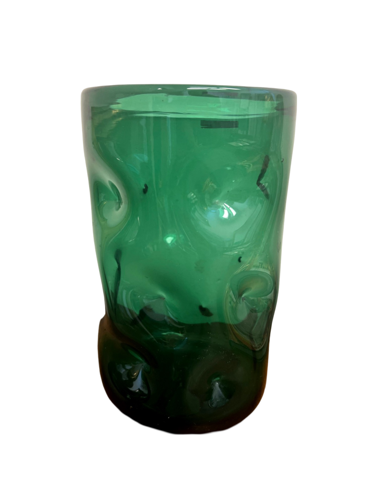 Green Glass Vase