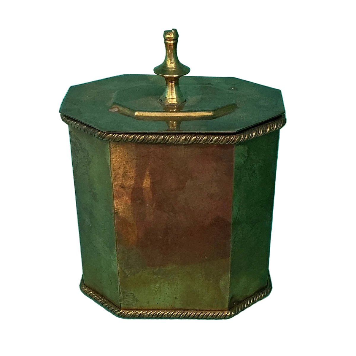 Brass hinged box