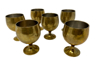 Metal Tray & 6 Cups