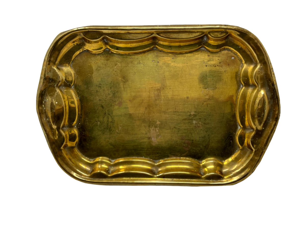 Metal Tray & 6 Cups
