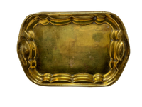 Metal Tray & 6 Cups