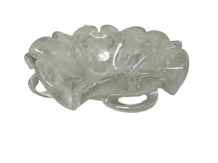 Murano clear bowl