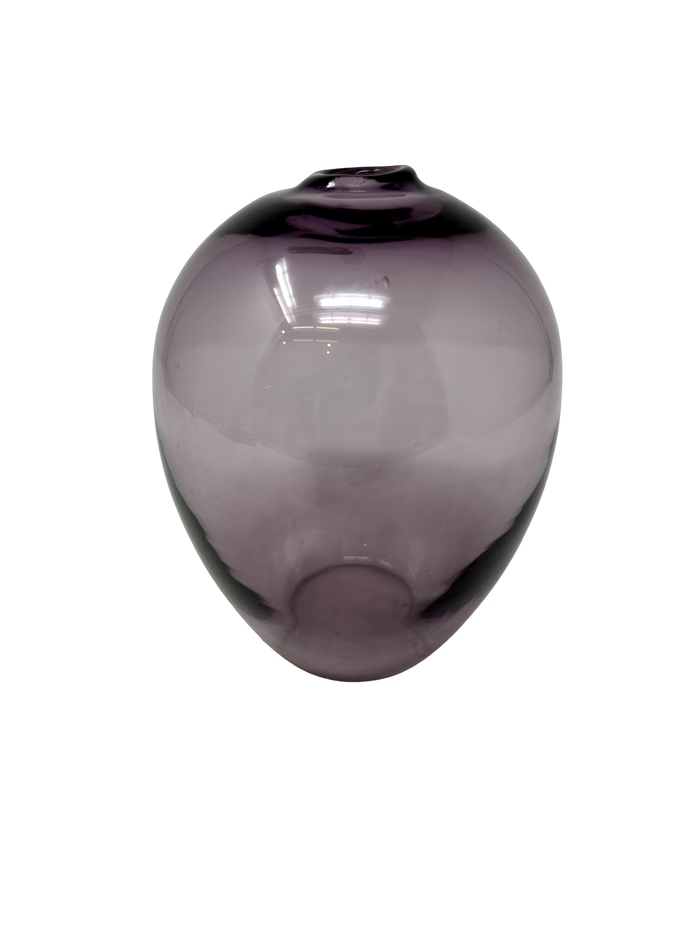 Purple Art Glass Vase rt