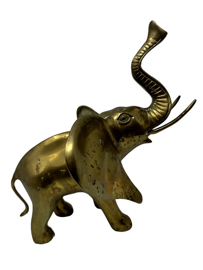 Brass Elephant Figurine