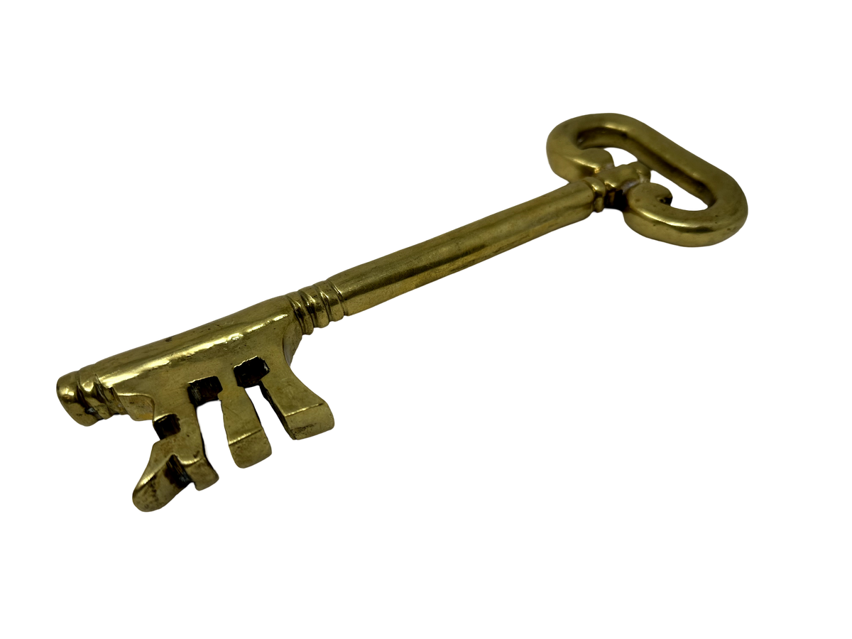 Brass 9" Key Paperweight