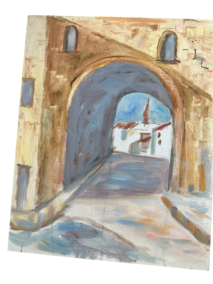 "The Passage" Oil on board, 16x20