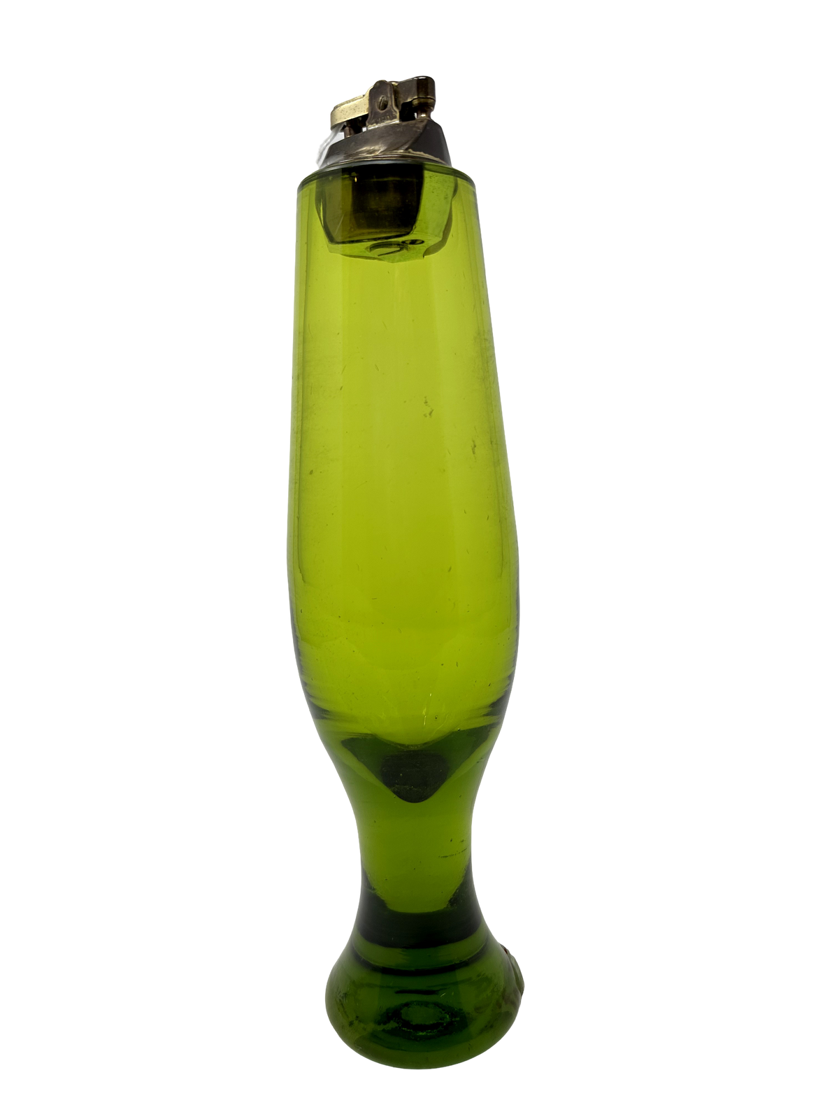 Green Blenko Table Lighter