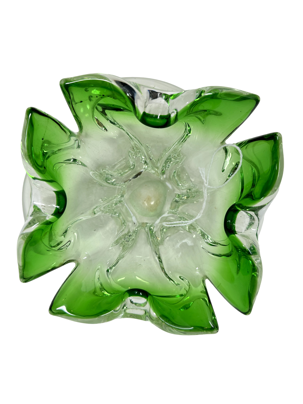 Green Murano bowl