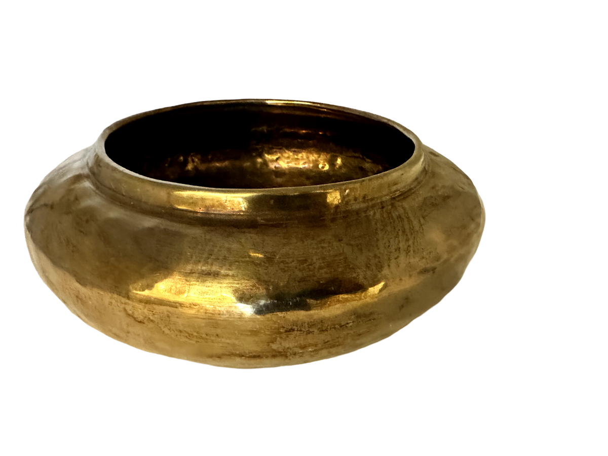 Hammered Brass Bowl