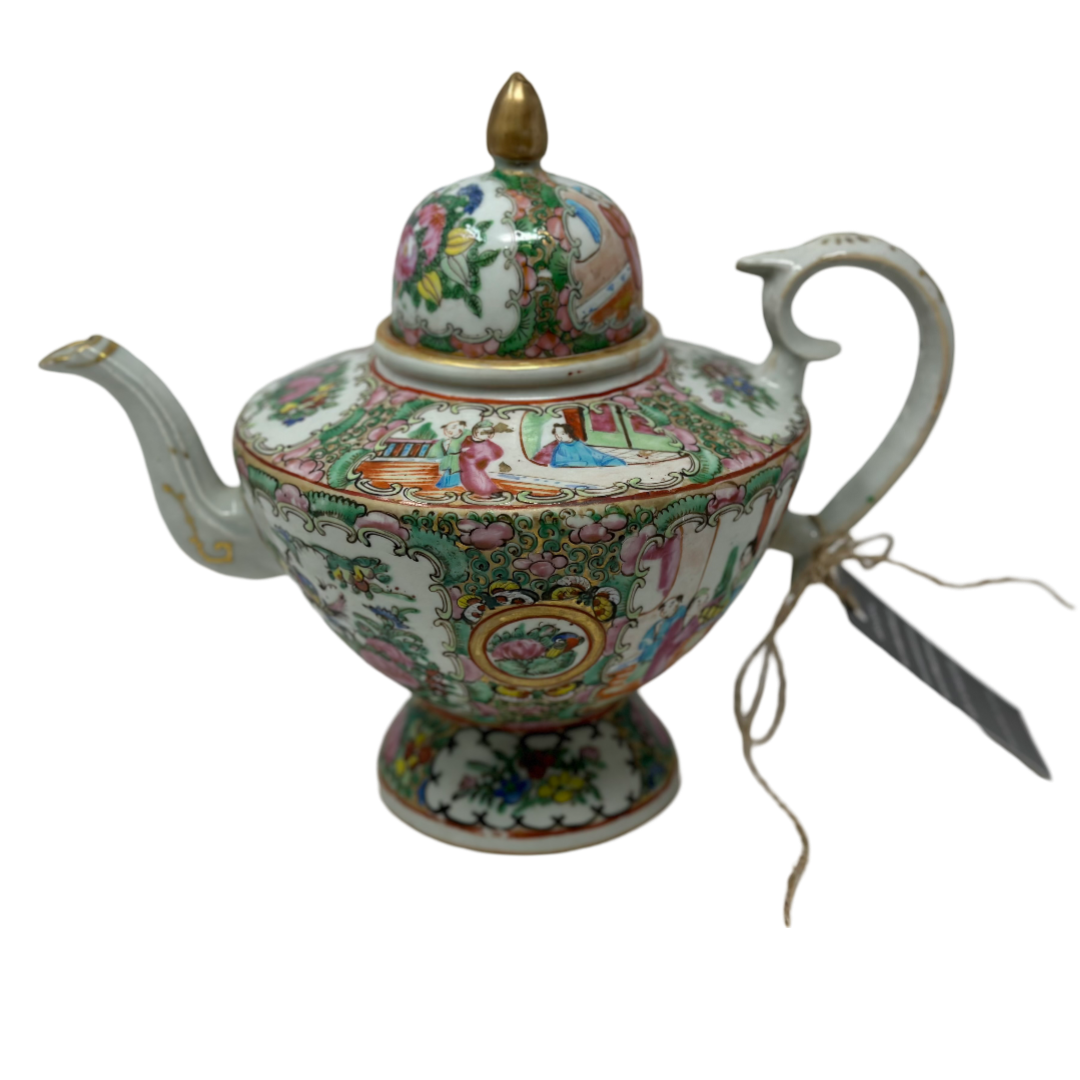 Rose Canton Tea Pot