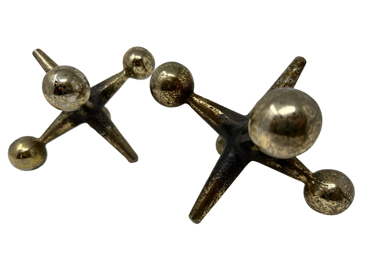 Pair of Brass Jacks