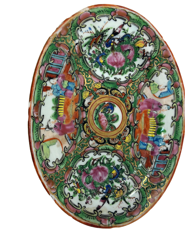 Rose Medallion 6" Oval Platter