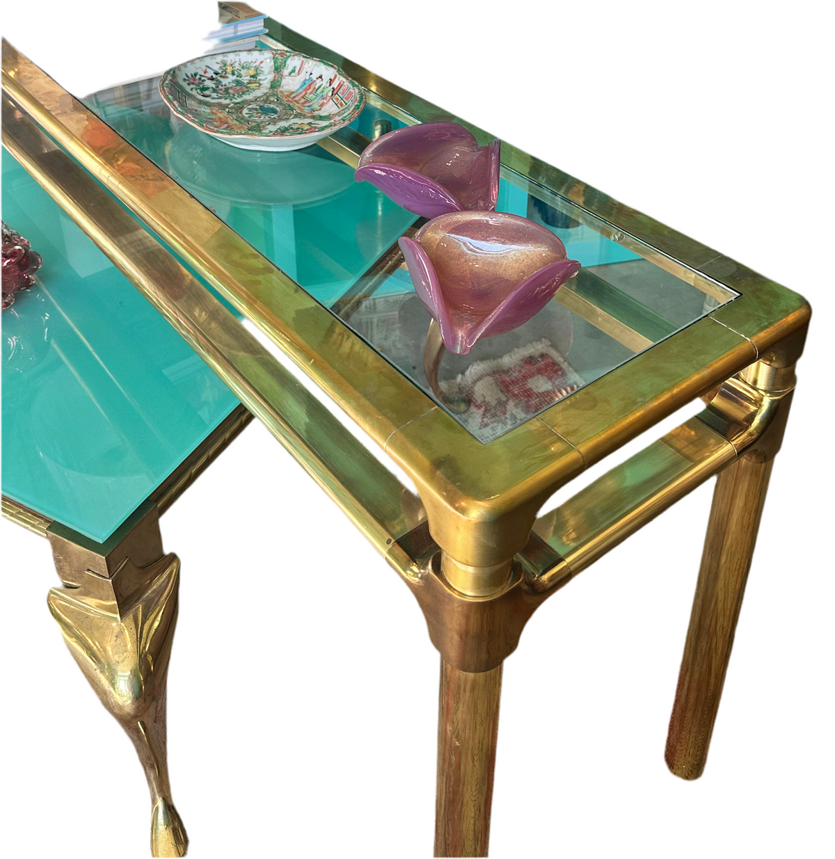 Brass Console