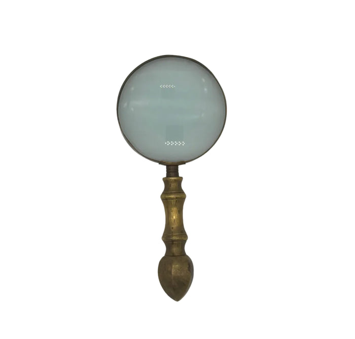 Brass Heavy Magnifying Glass