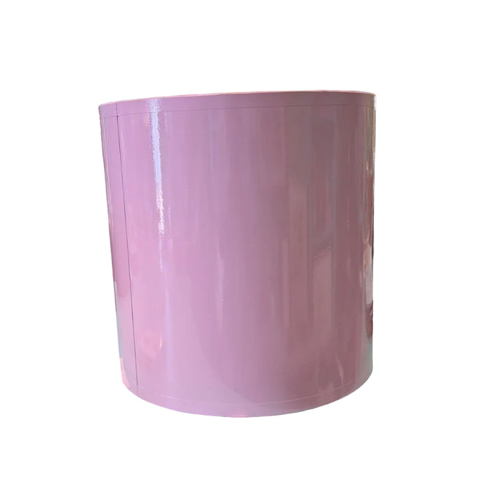 Pink Lacquer Lampshade 13x13x13