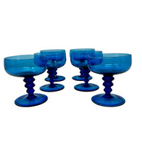 Set of 6 Handmade Italian Goblets