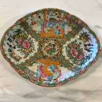 Rose Medallion Oval Platter 10.5x8.5