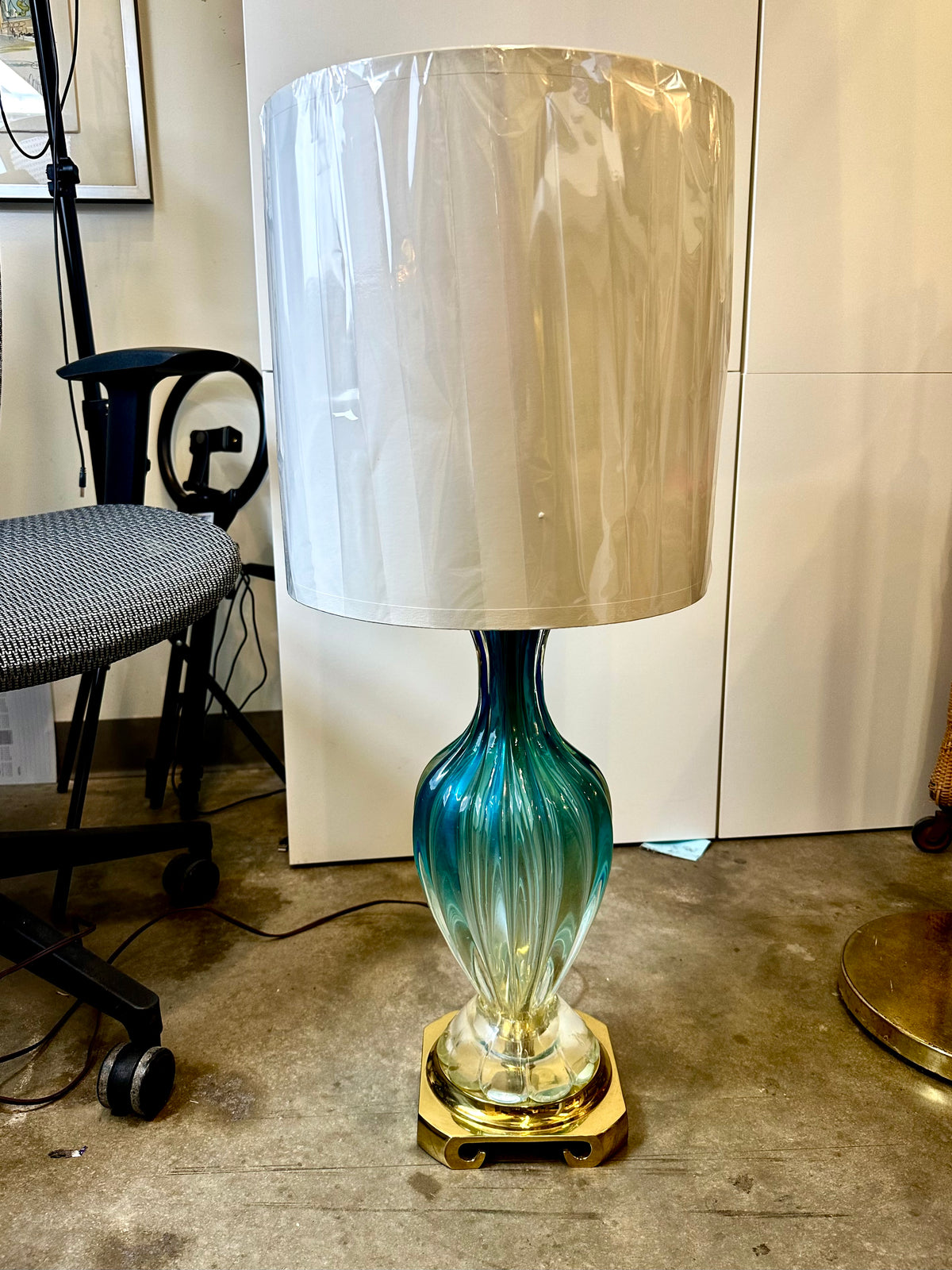 Aqua Murano Lamp