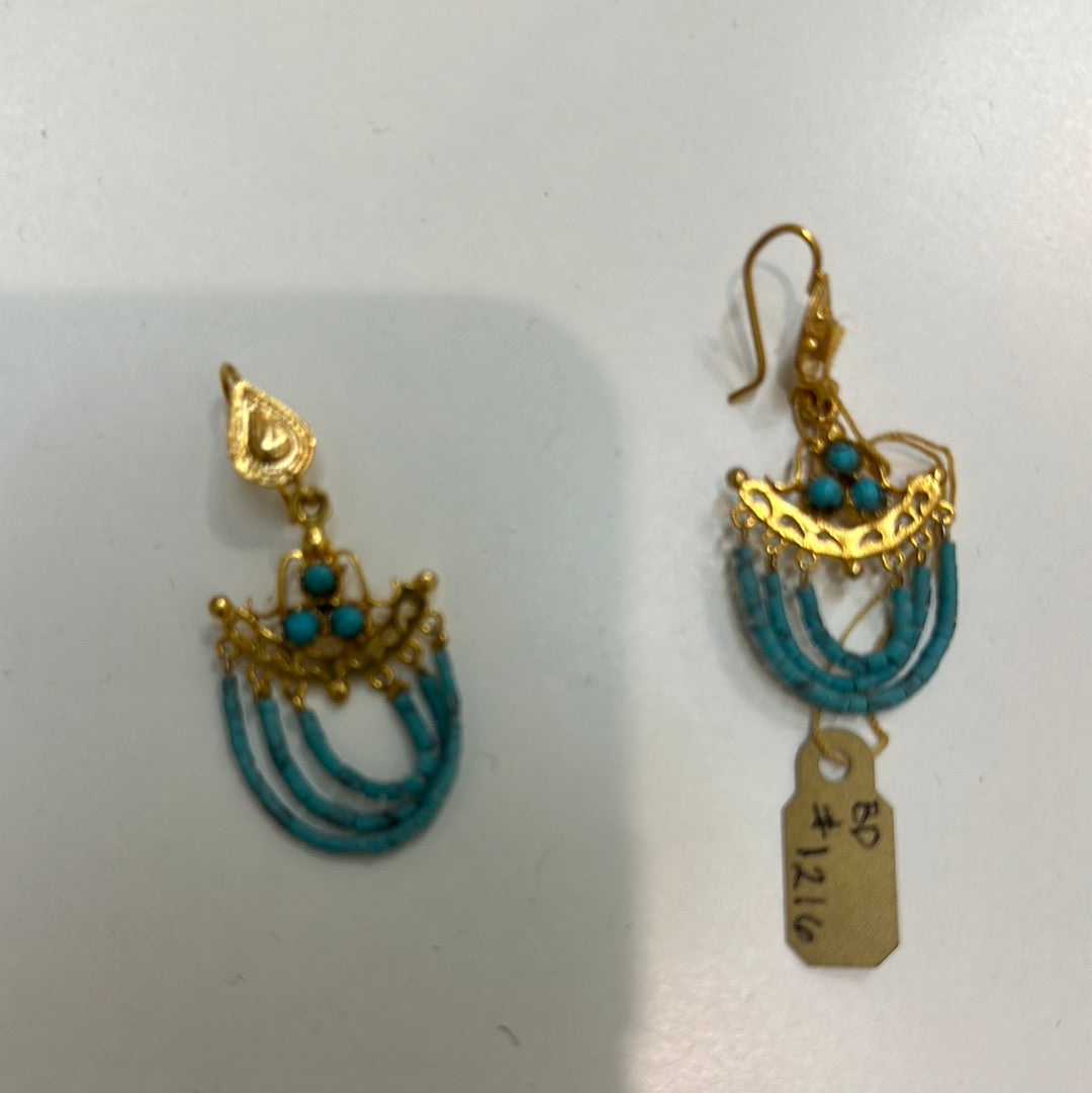 BD TQ & Vermeil Earrings