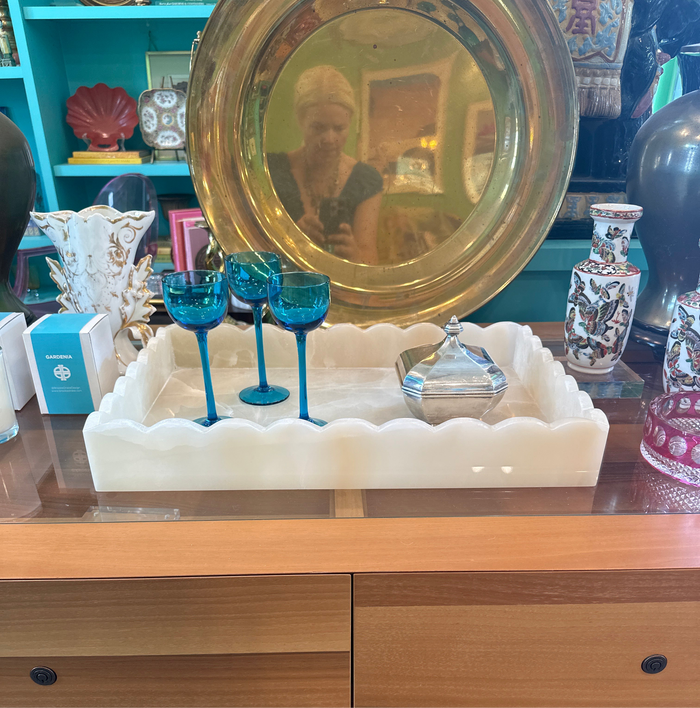 Onyx rectangular tray