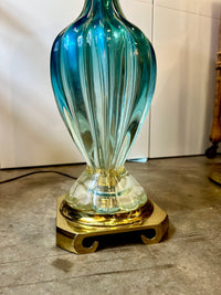 Aqua Murano Lamp