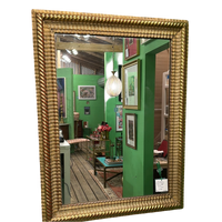 19th Century 24K Gilted Mirror