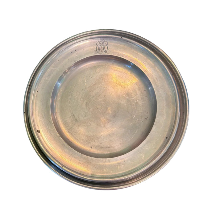 Hotel silver Bread plate