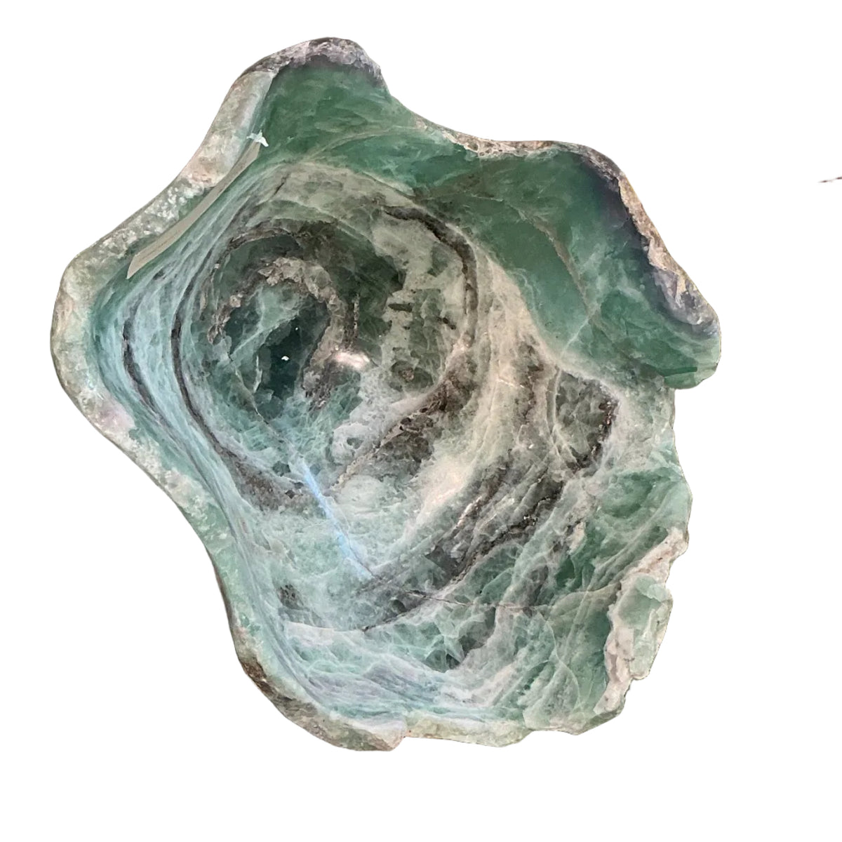 Fluorite bowl