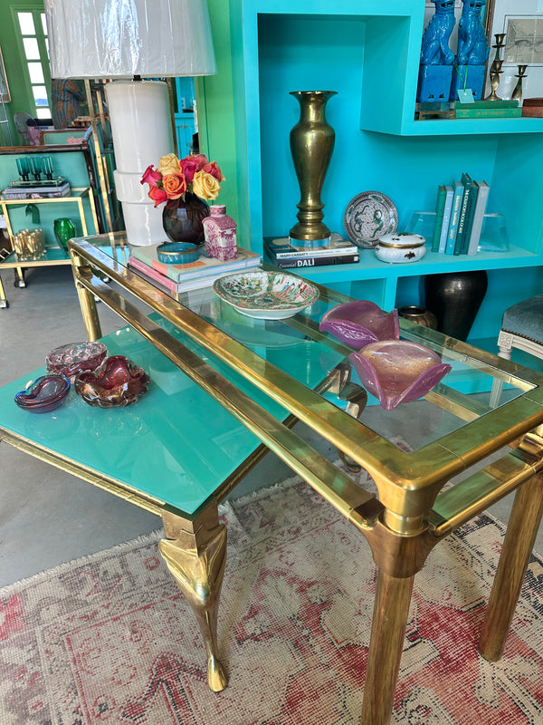 Brass Console