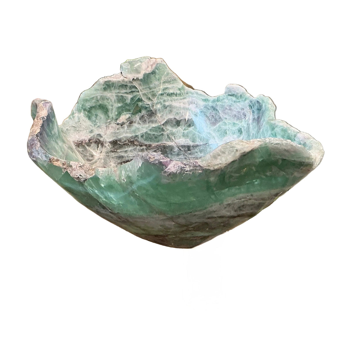 Fluorite bowl
