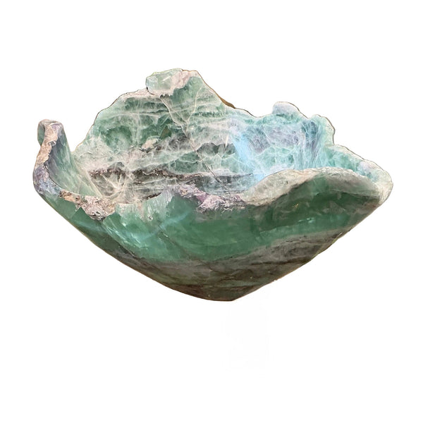 Fluorite bowl
