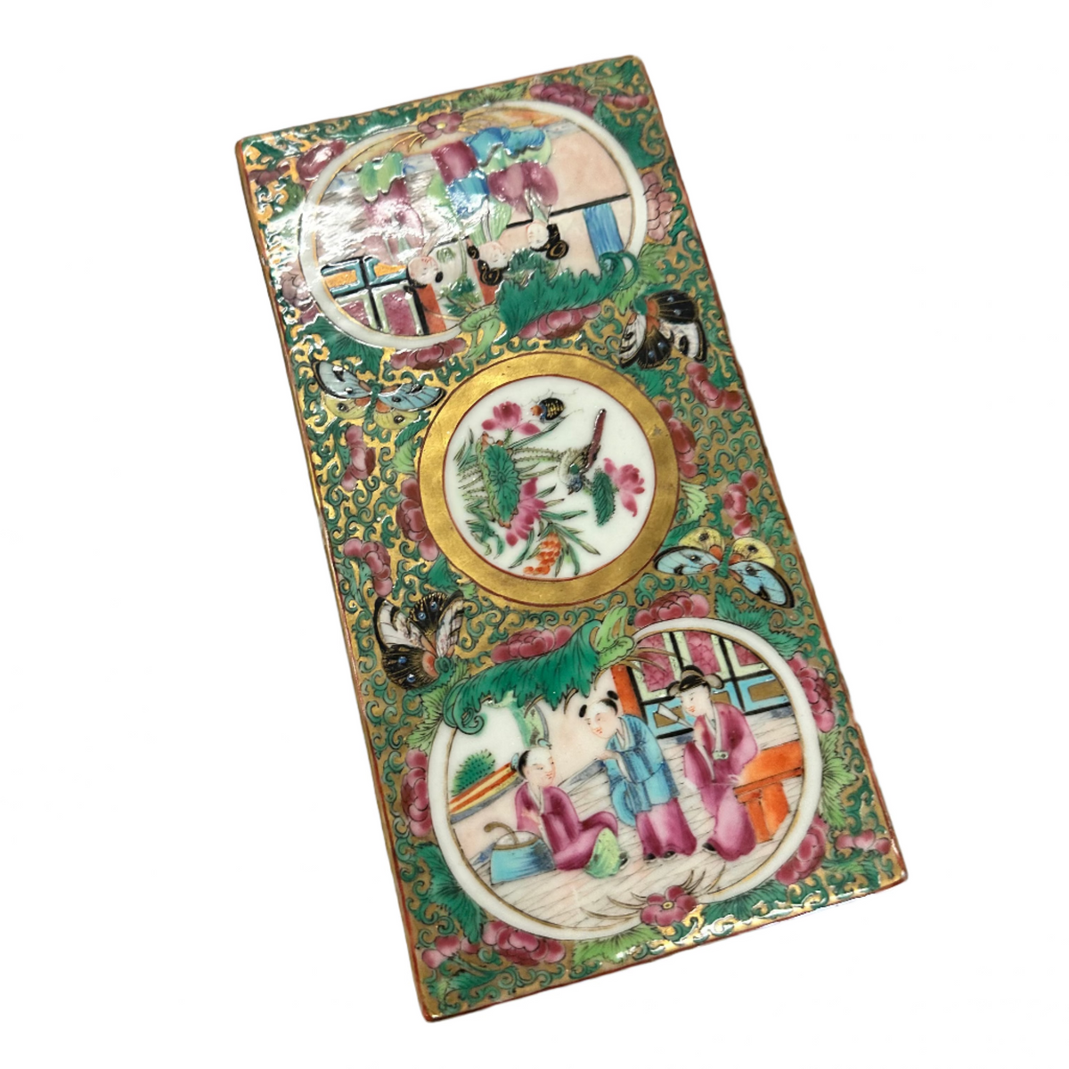 Rose Canton Rectangular Box