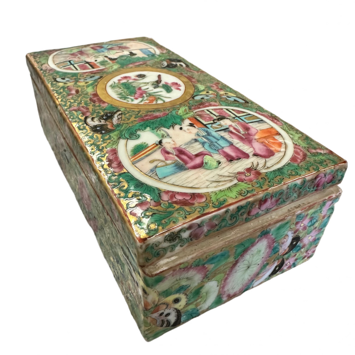 Rose Canton Rectangular Box