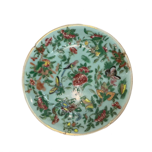 Chinese Export Celadon plate, 7"
