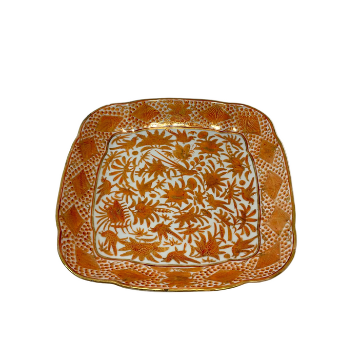 Chinese Export Square Dish
