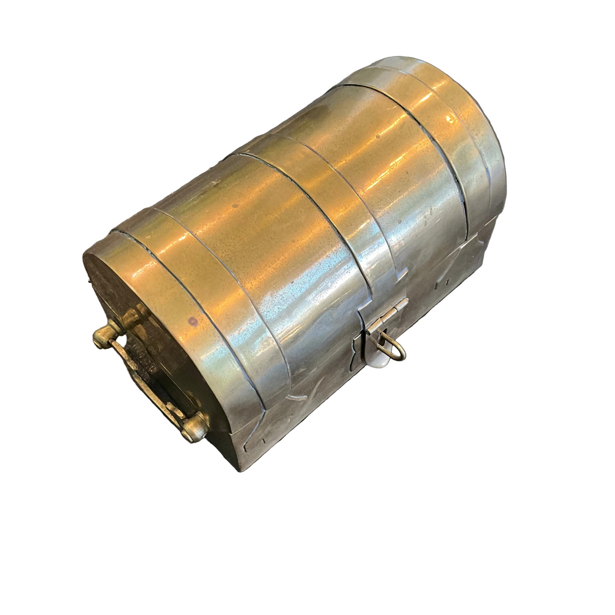 Vintage Brass Treasure Chest