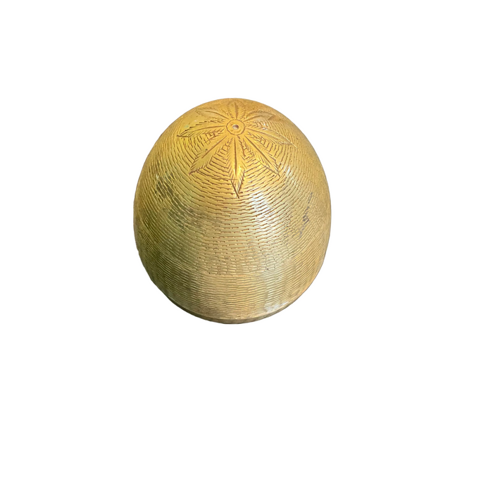 Vintage Brass Egg Trinket Box