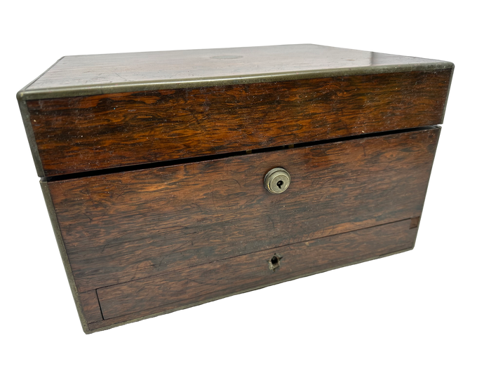 Antique English Travel Desk/ Box