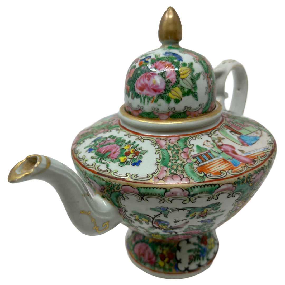 Rose Canton Tea Pot